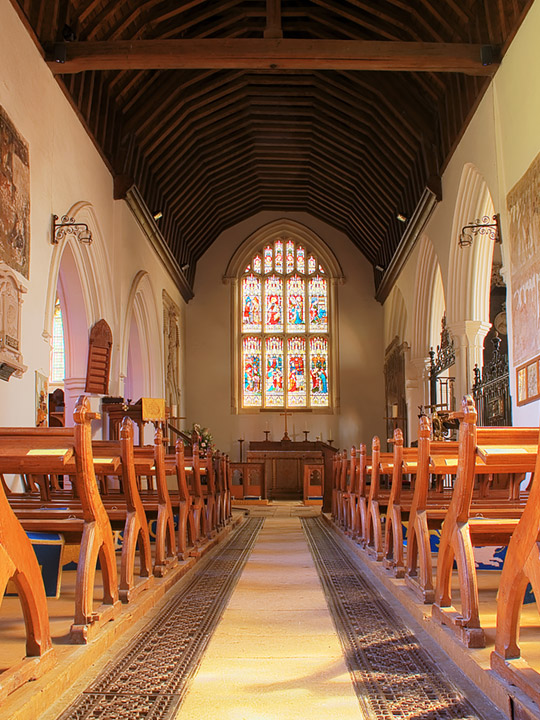 Little Easton Church interior