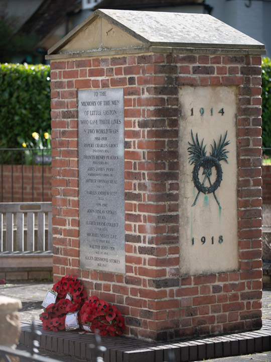 Little Easton war memorial